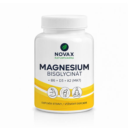 MAGNESIUM BISGLYCINÁT + B6 + D3 + K2 (M-K7)