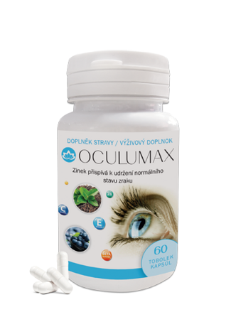 OCULUMAX - to nejlepší pro vaše oči s vysokou dávkou luteinu - dvouměsíční balení 60 tobolek