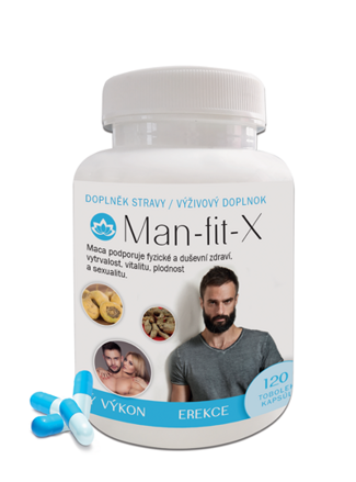 Man-fit-X - fyzický výkon, vitalita, vytrvalost, sexualita, plodnost