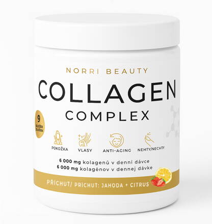 Norri Beauty Collagen Complex - příchuť jahoda+citrus